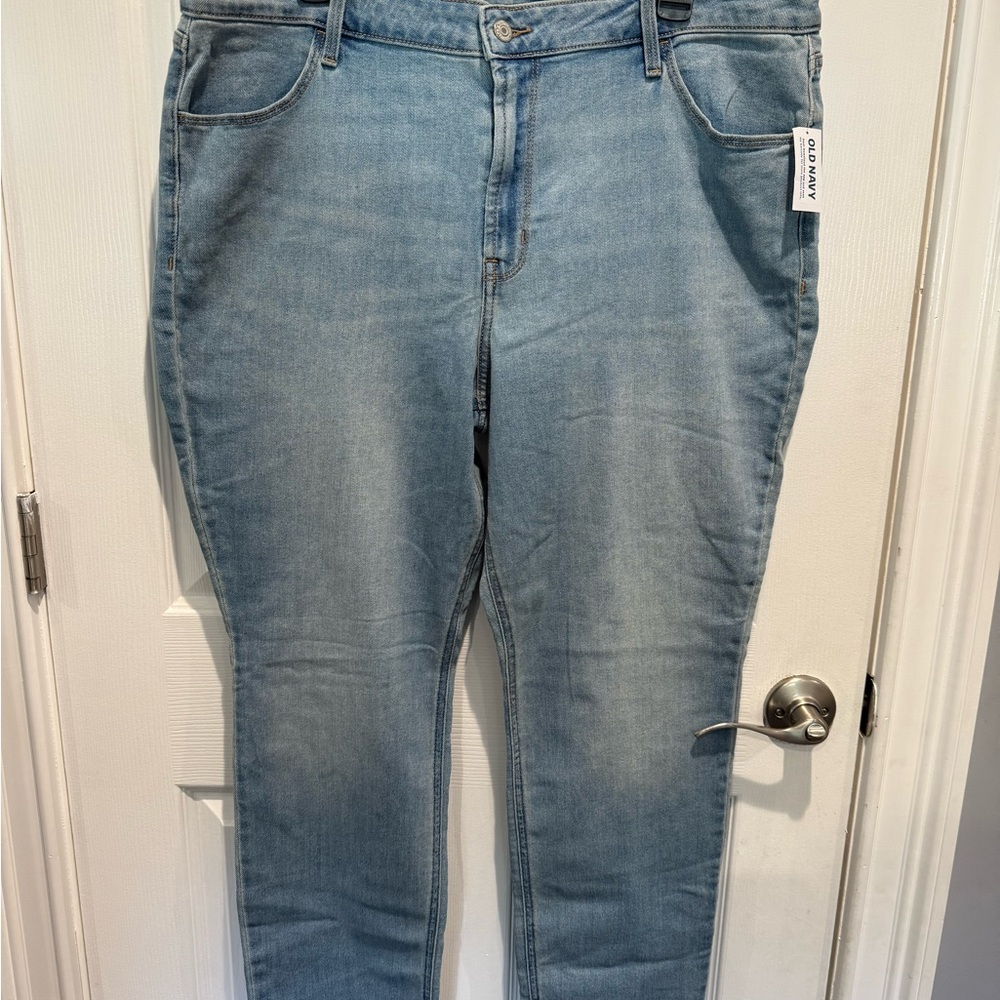 Old Navy Light Blue Straight Jeans